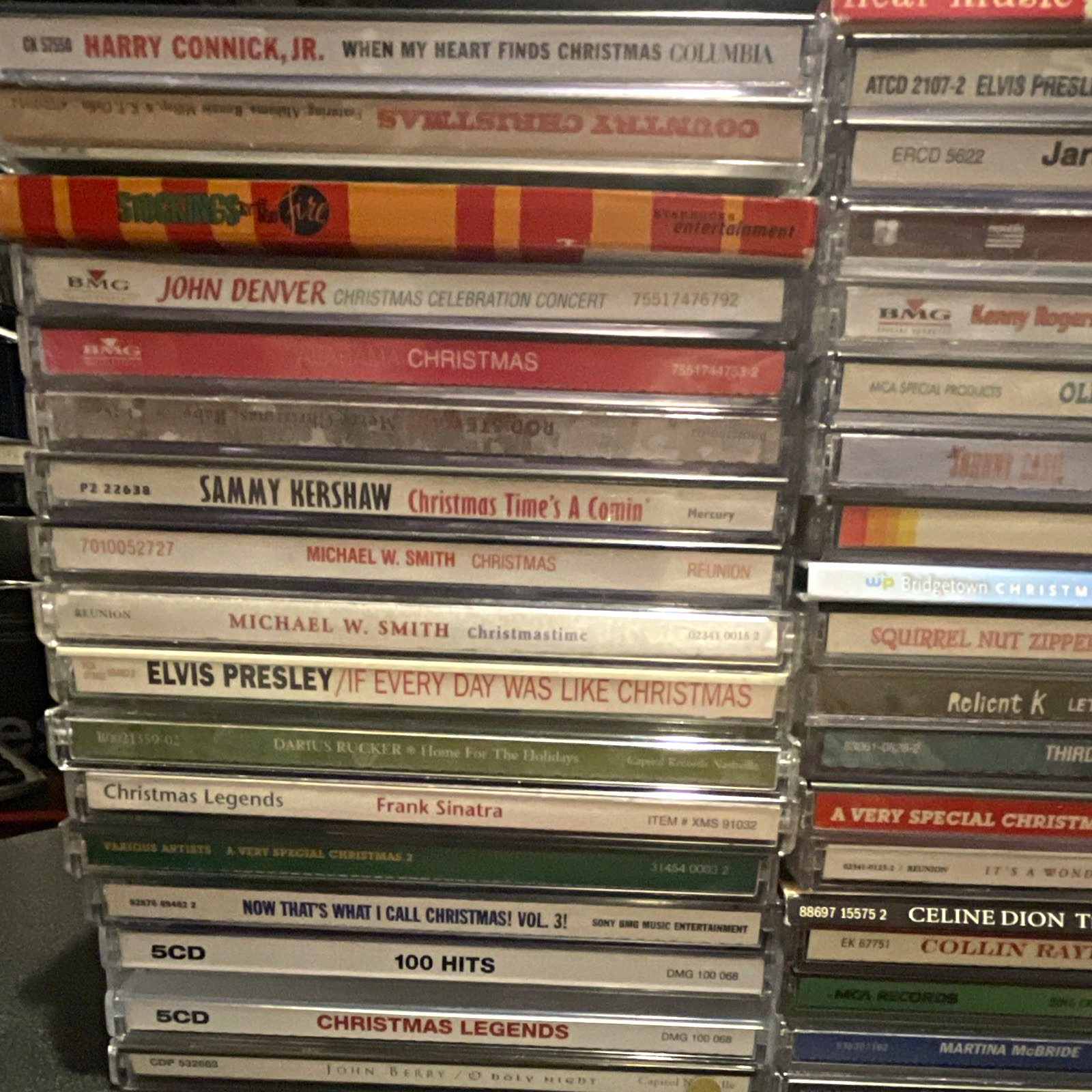 Large lot of 89 plus Christmas CD’s all in very good to very good+ condition