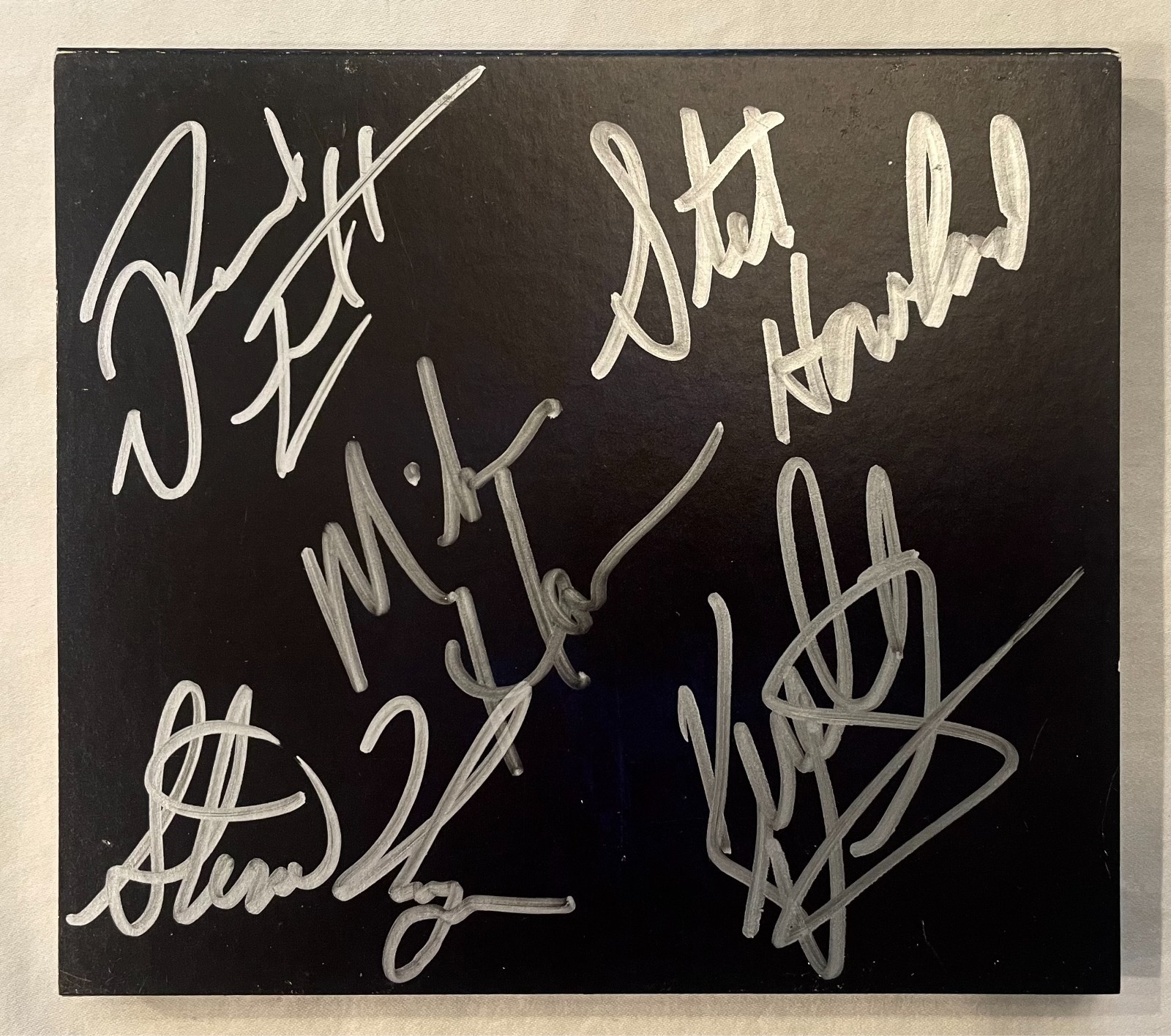 Metal Church - Damned If You Do (Signed by all 5 Members) Sticker+Pick Mike Howe