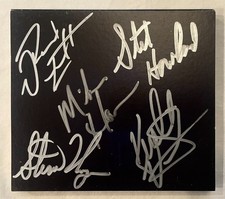 Metal Church - Damned If You Do (Signed by all 5 Members) Sticker+Pick Mike Howe picture