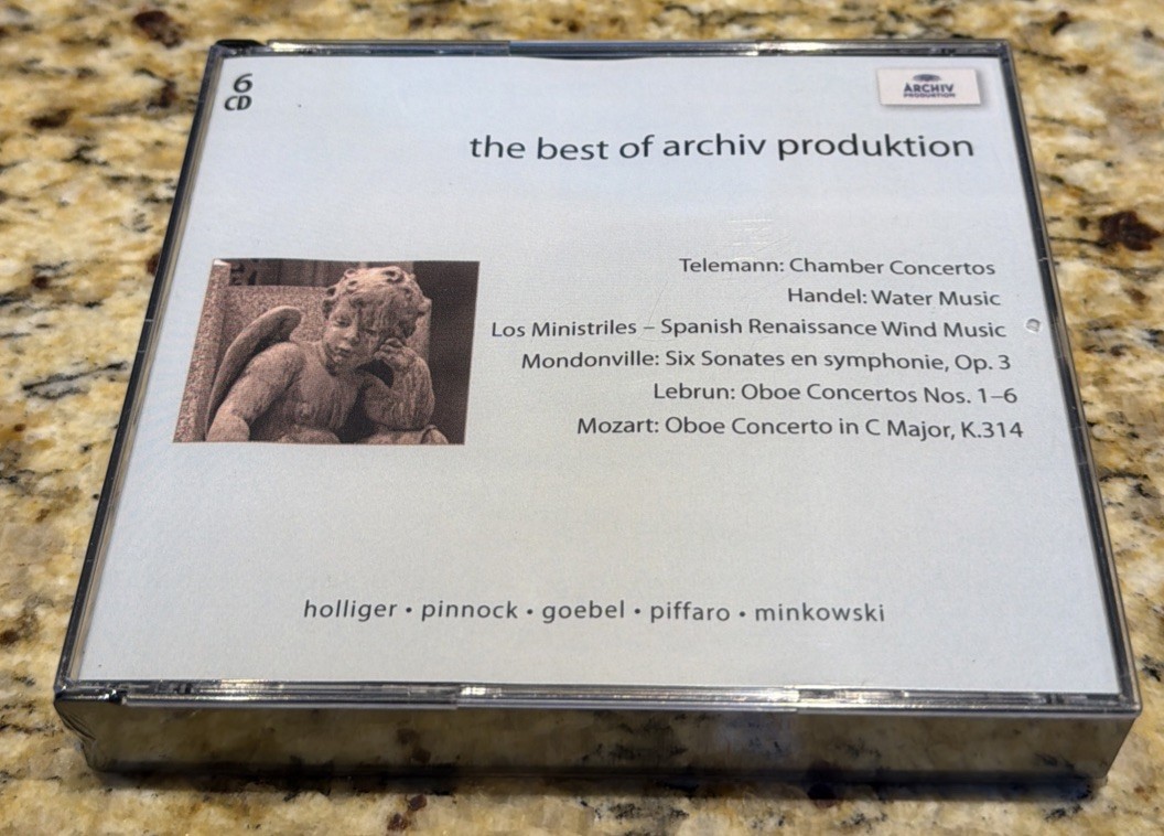 THE BEST OF ARCHIV PRODUKTION 6 DISC CD VARIOUS ARTISTS NEW SEALED FATBOX