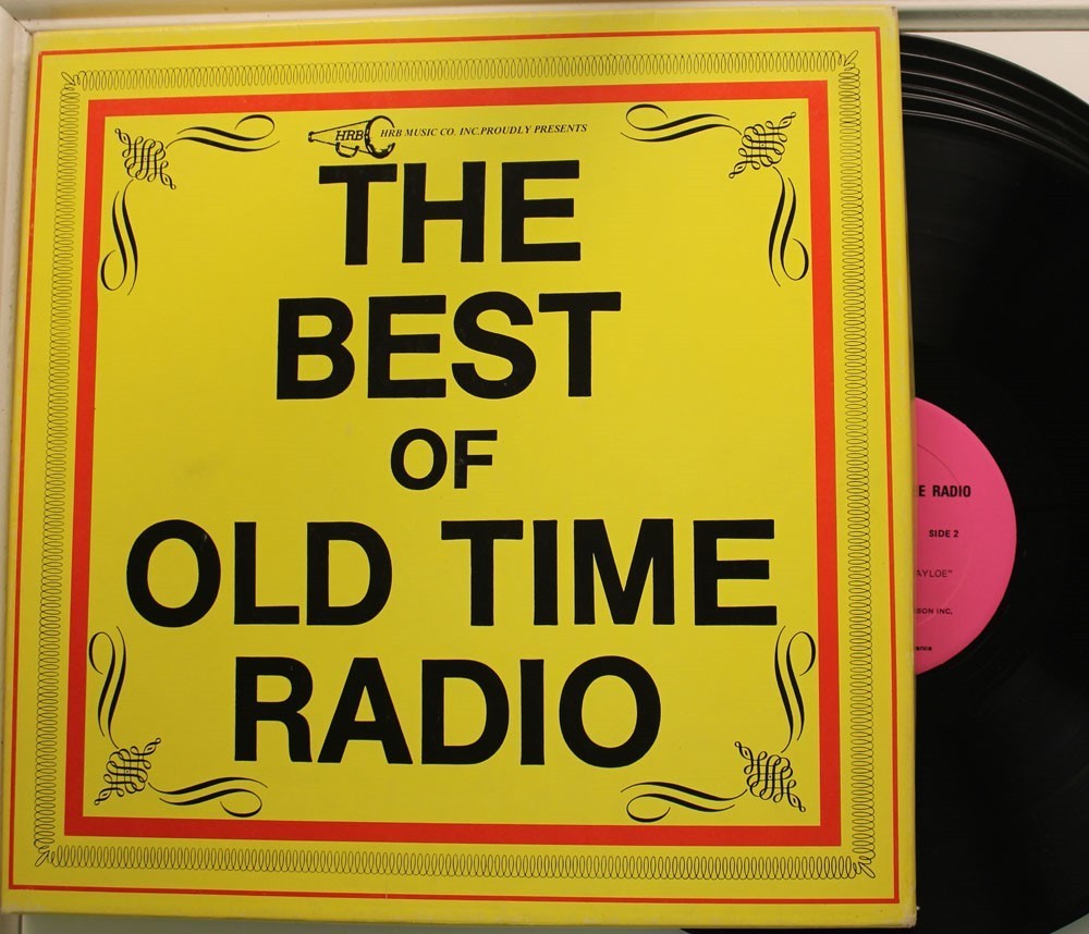 V/A 6-Disc Lp The Best Of Old Time Radio On Hrb Music - Vg++/ Vg++