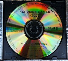 Rare Promo Kendrick Lamar Poetic Justice ft. Drake 2013 CD Single Top Dawg picture