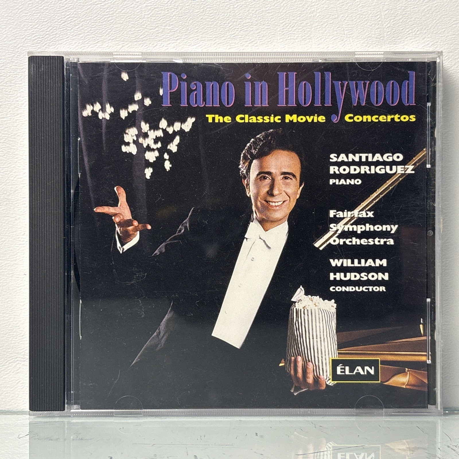 Piano in Hollywood: The Classic Movie Concertos Santiago Rodriguez CD Elan