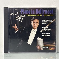Piano in Hollywood: The Classic Movie Concertos Santiago Rodriguez CD Elan picture