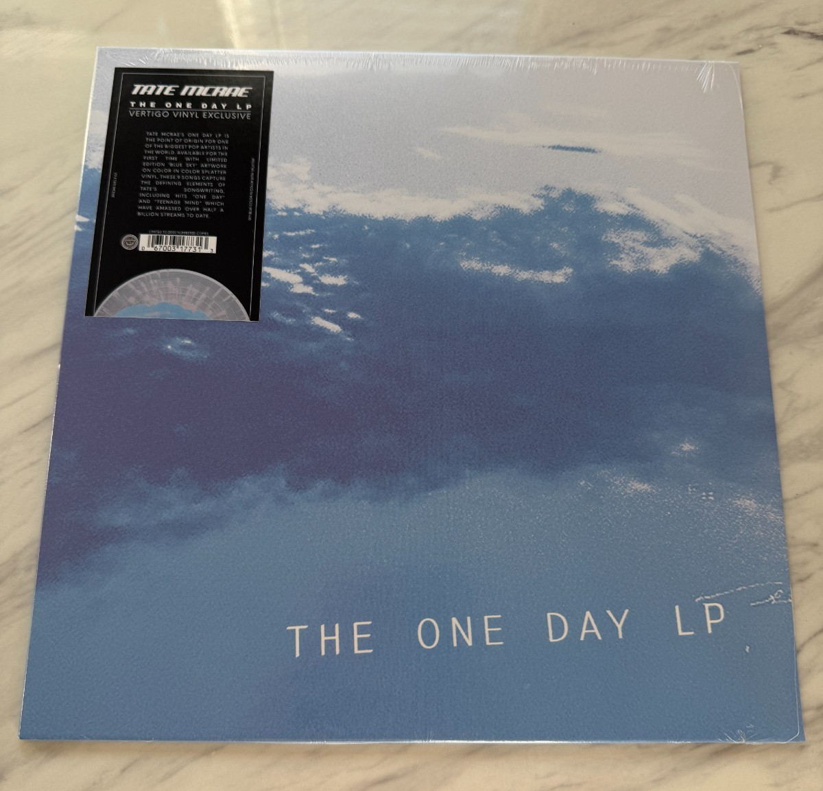 Tate McRae - The One Day LP Vertigo Vinyl VV Exclusive /3000 NEW SHIPS NOW