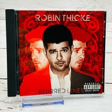 Robin Thicke - Blurred Lines CD 2013 Explicit Pop R&B Interscope picture