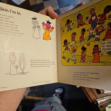 The Skin I'm In/ Columbia CC75011 Sesame Street Book & 45 RPM 1970 picture