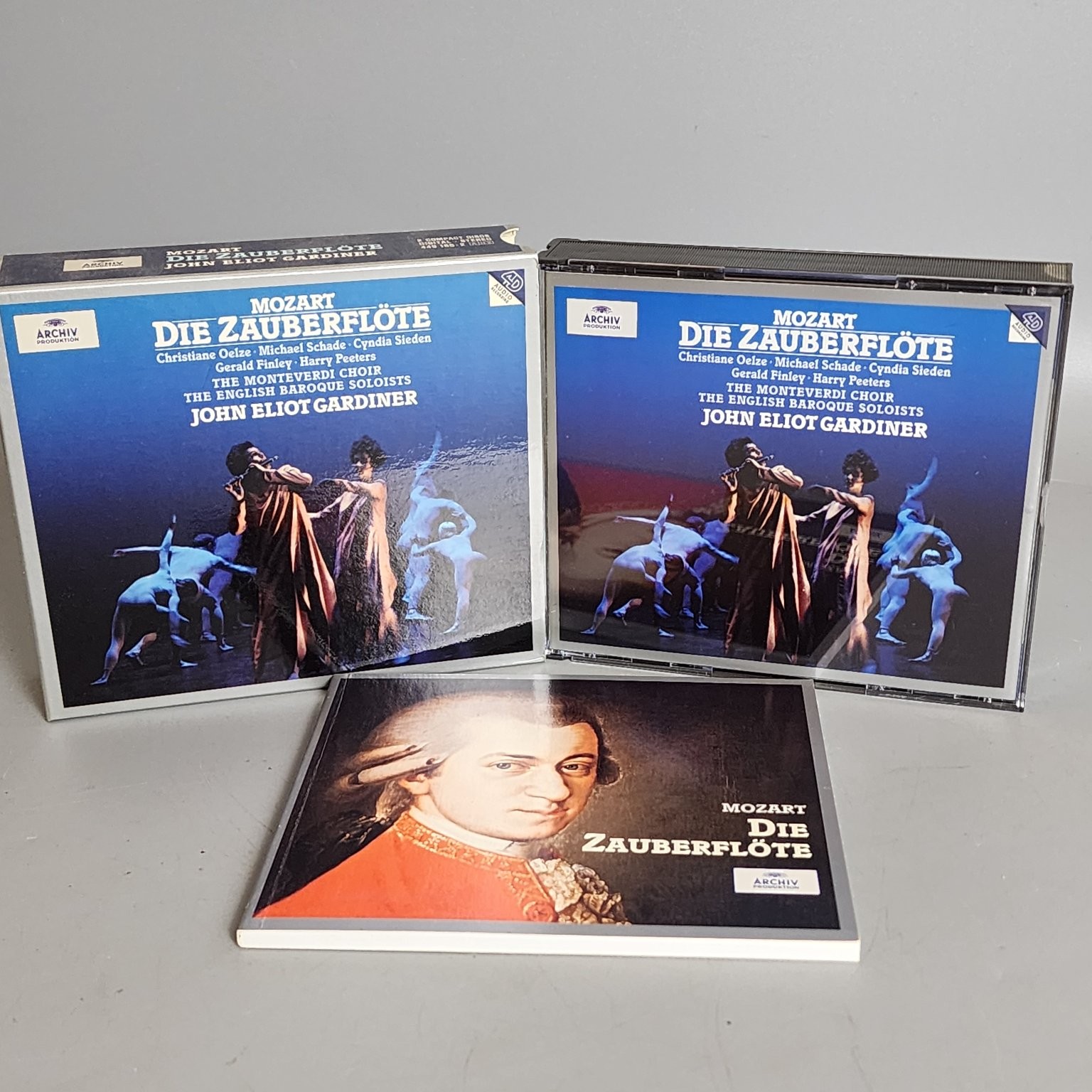 Mozart: Die Zauberflöte 2xCD John Eliot Gardiner Archiv Produktion 449 166-2