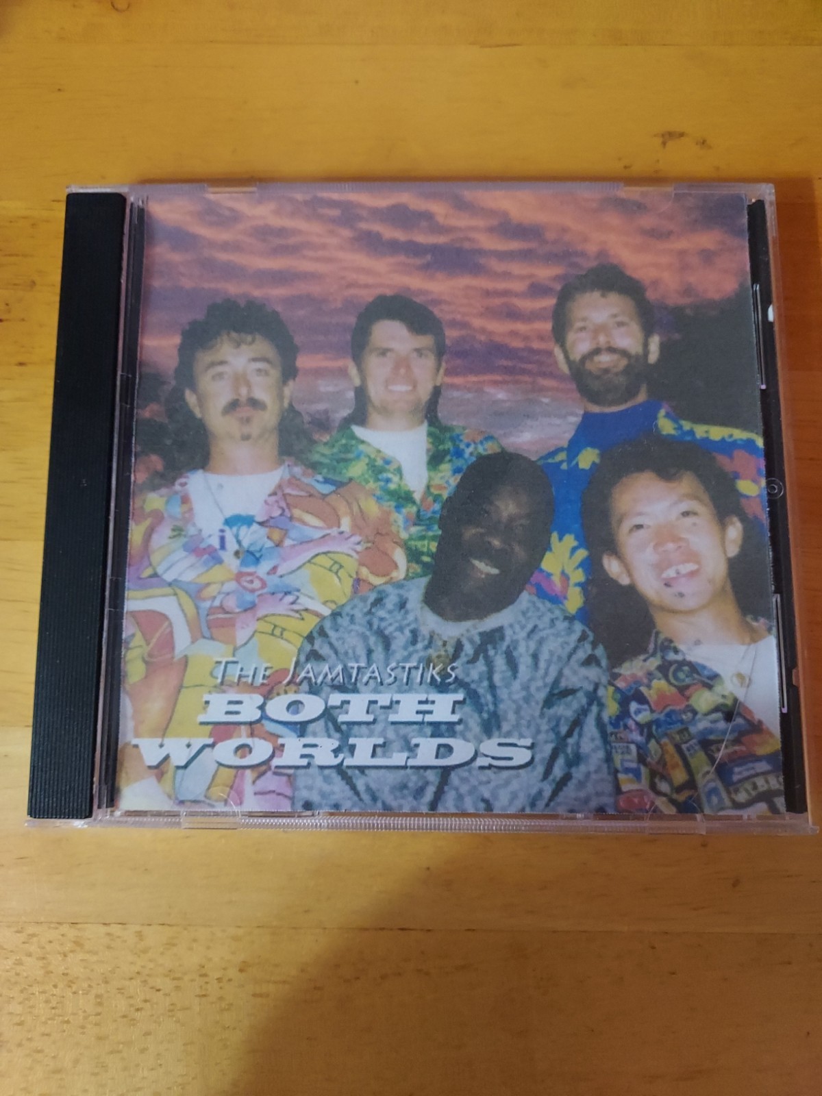 • The Jamtastiks - Both Worlds CD (1998)  SIGNED By All 5 Members Rare