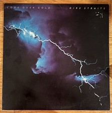 Dire Straits Love Over Gold LP 1982 War Bros 1-23728 Vinyl w/ Lyrics Play Tested picture