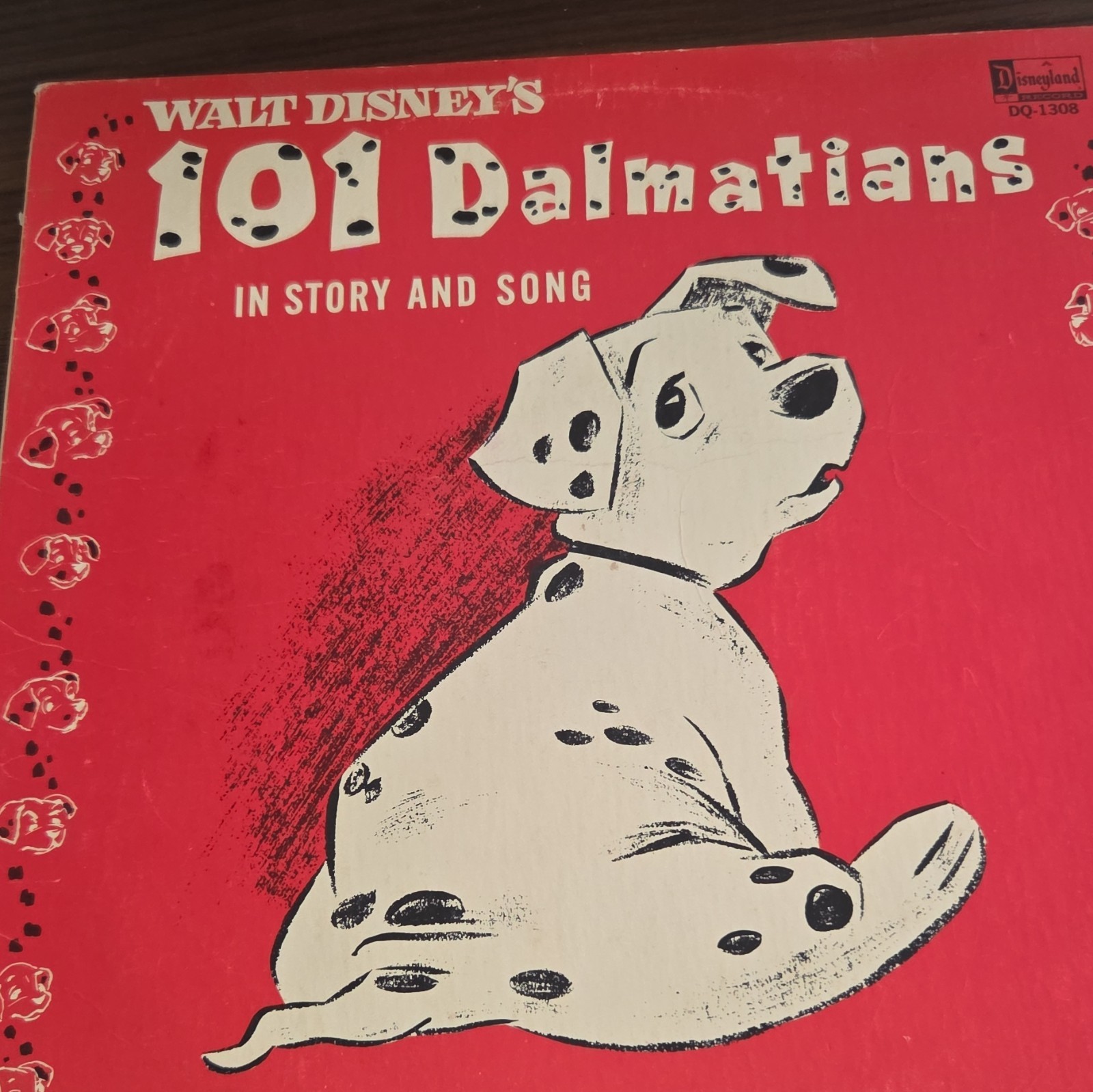 Walt Disney\'s 101 Dalmatians In Story And Song - 1963 Vinyl LP Record Album