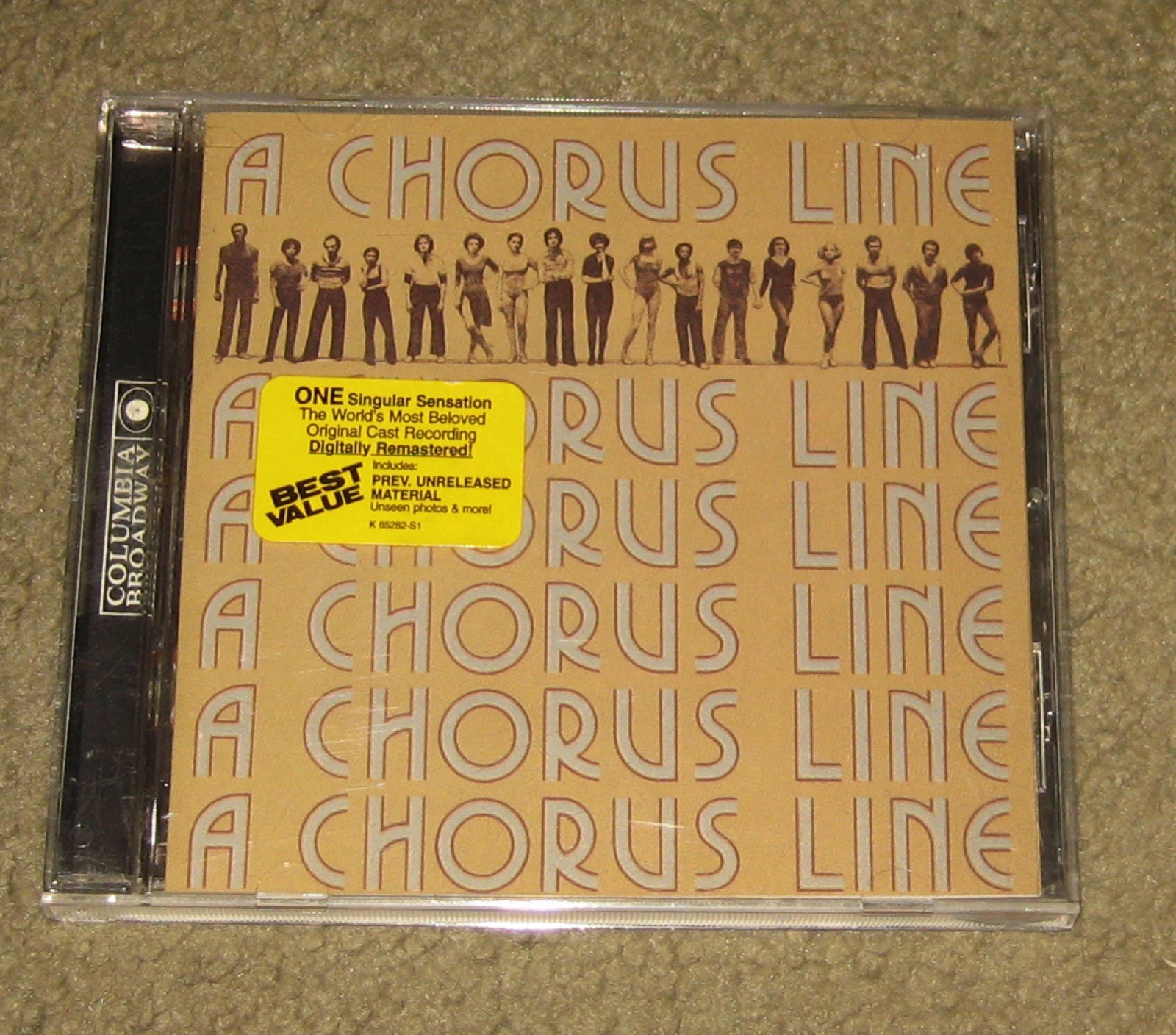 A Chorus Line Broadway Cast Recording [Remaster] (CD, 1998, Sony/Columbia)