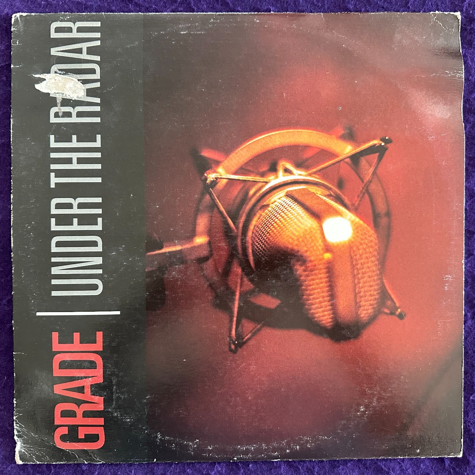 GRADE Under The Radar LP '99 VICTORY Hardcore Emo w/Insert EX Tested
