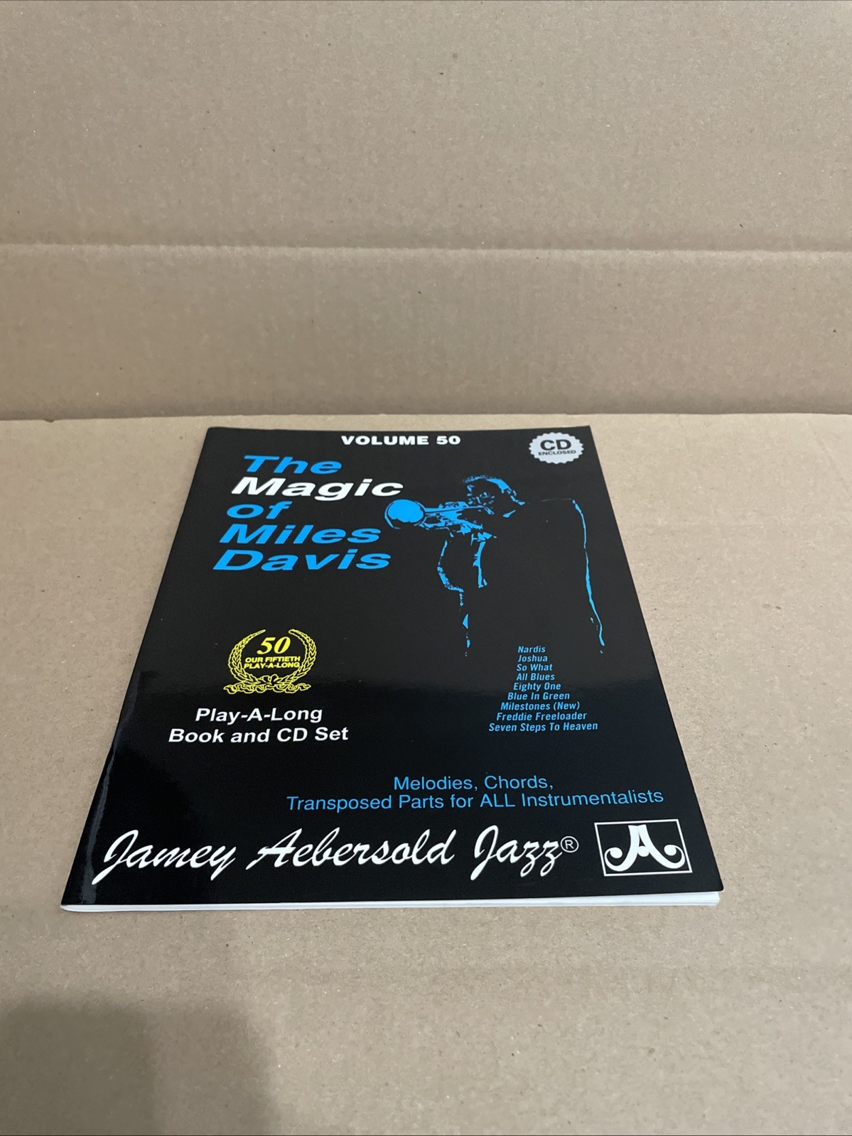 Jamey Aebersold The Magic of Miles Davis Play-Along Book and Online Audio