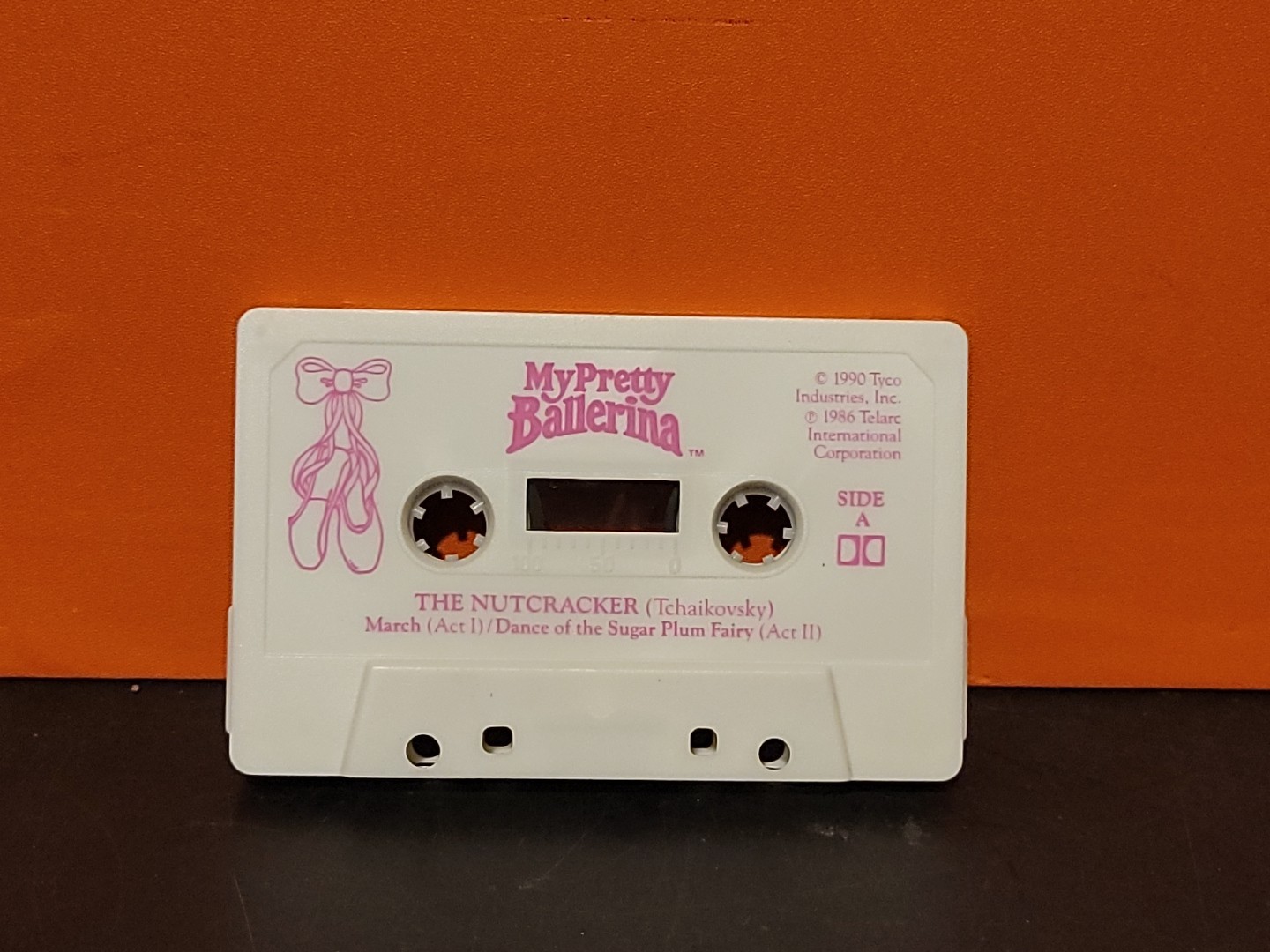 Vintage 1990 Tyco My Pretty Ballerina Nutcracker Tchaikovsky Musoc Cassette Tape