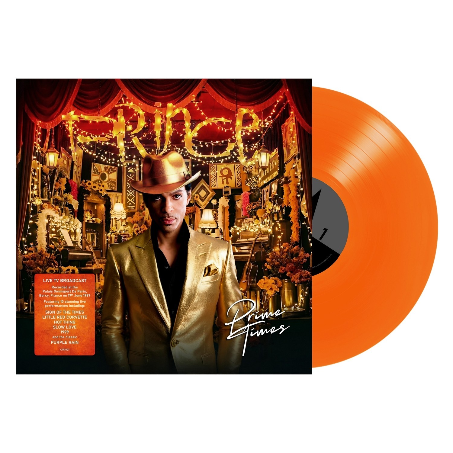 PRINCE-PRIME TIMES orange vinyl (UK import)