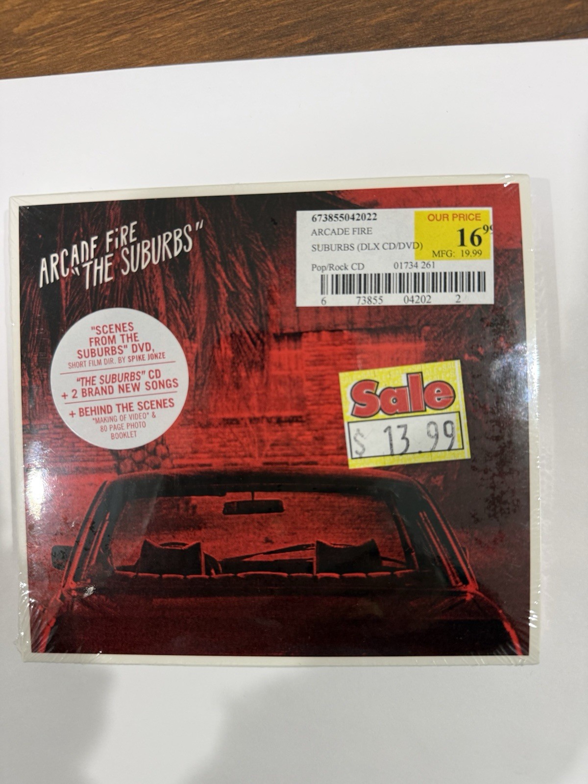 Arcade Fire The Suburbs CD & DVD | Scenes From The Suburbs 2011-SEALED