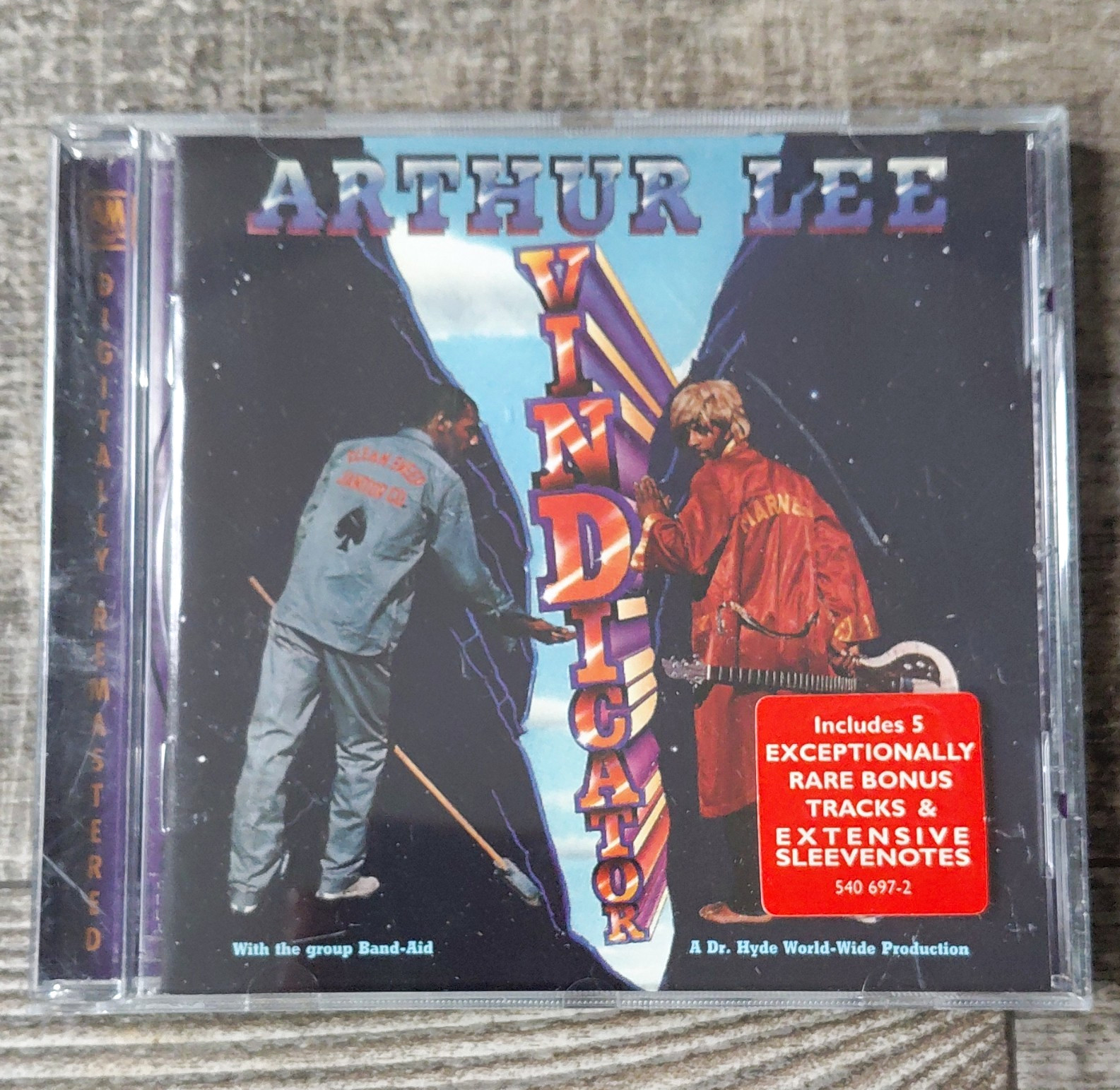 Arthur Lee Vindicator Remastered CD A&M Records 1997 540 697-2