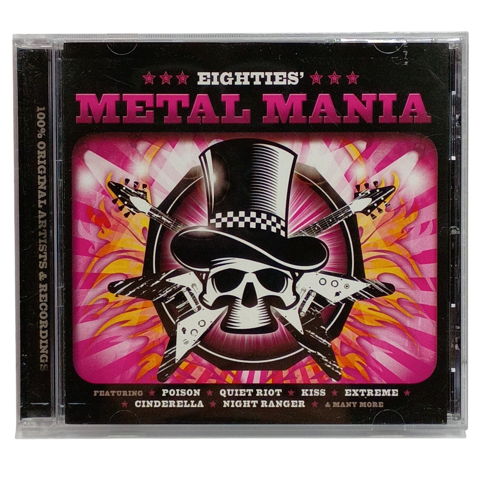 Eighties' Metal Mania (CD, 2008) Metal Rock Poison Quiet Riot Kiss Extreme