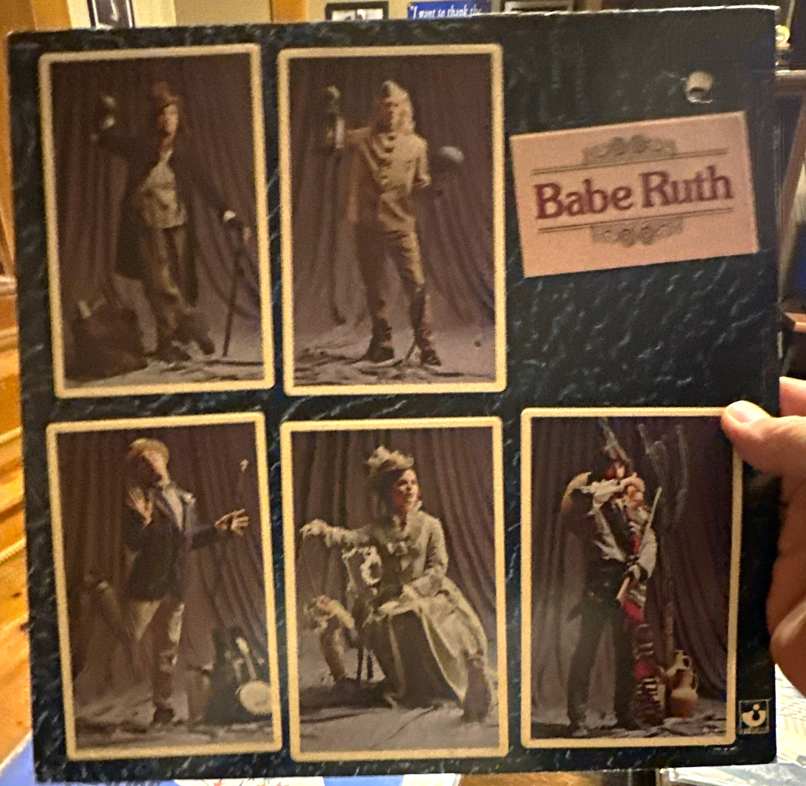 Babe Ruth Babe Ruth Harvest Rock Vinyl LP Record Album Cardboard Sleeve