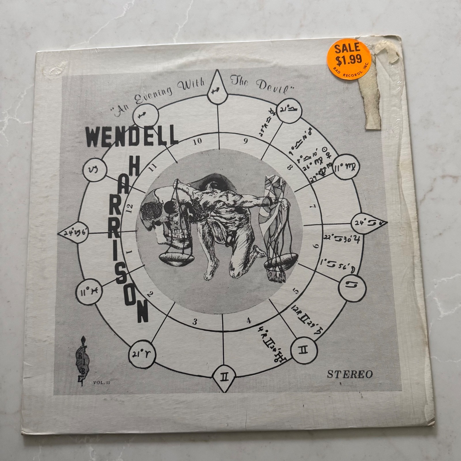 Wendell Harrison - An Evening with the Devil Original LP Spiritual Jazz Funk NM