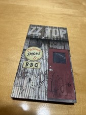 ZZ Top: Chrome, Smoke & BBQ (4x CD, 2003) Signed Billy Gibbons picture