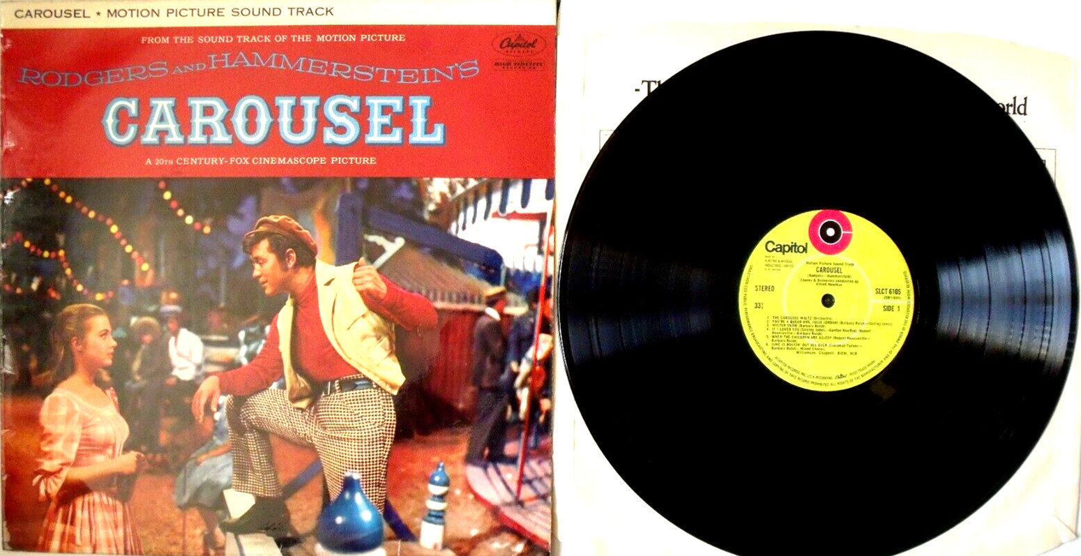 Rodgers & Hammerstein - Carousel - Gordon MacRae +, Stereo Vinyl LP - Excellent