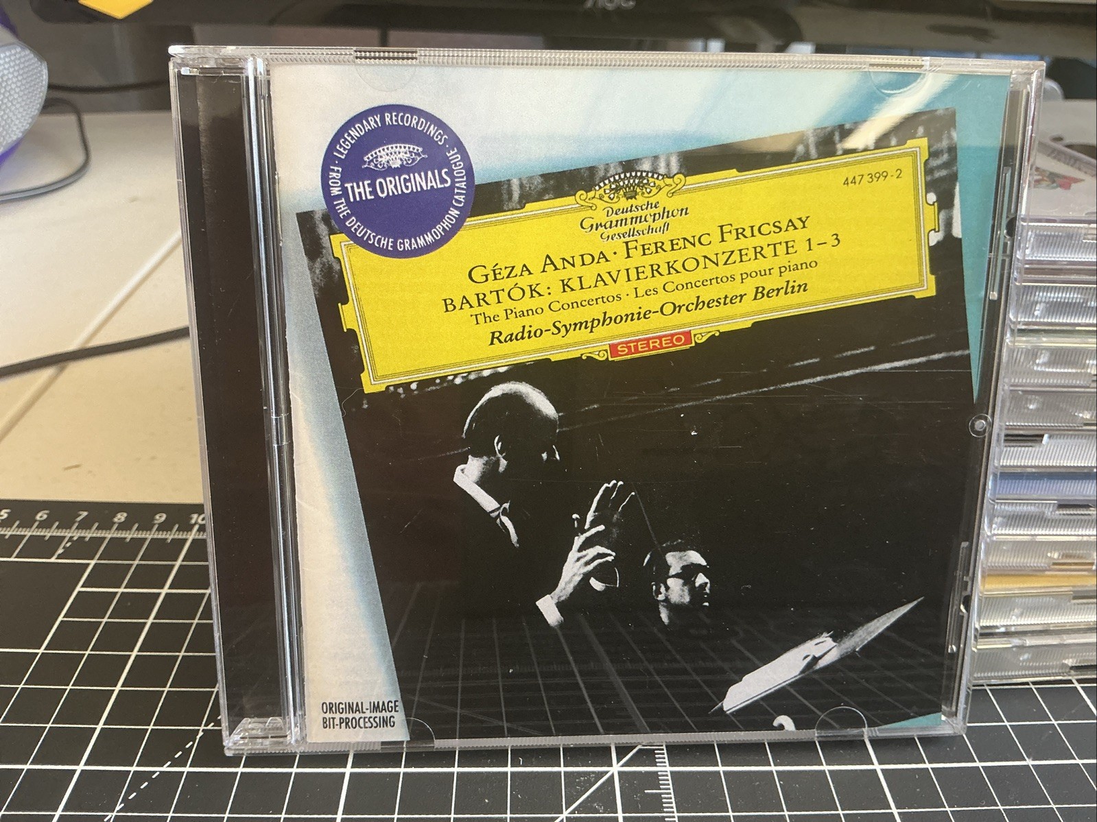 Piano Concertos 1-3 by Bartok / Anda / Fricsay / Berlin Radio Sym Orch (CD,...