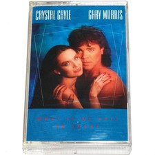 Crystal Gayle & Gary Morris - What If We Fall In Love Cassette 1987 PLAY TESTED picture