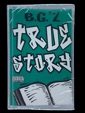 SEALED, B.G.'Z – True Story CSH-9503, SCARCE audio cassette, US, 1995 picture