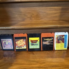 Vintage 8 Track Tape Lot of 5 K-Tel-Circuit Breaker-The Hot Ones-Power House picture