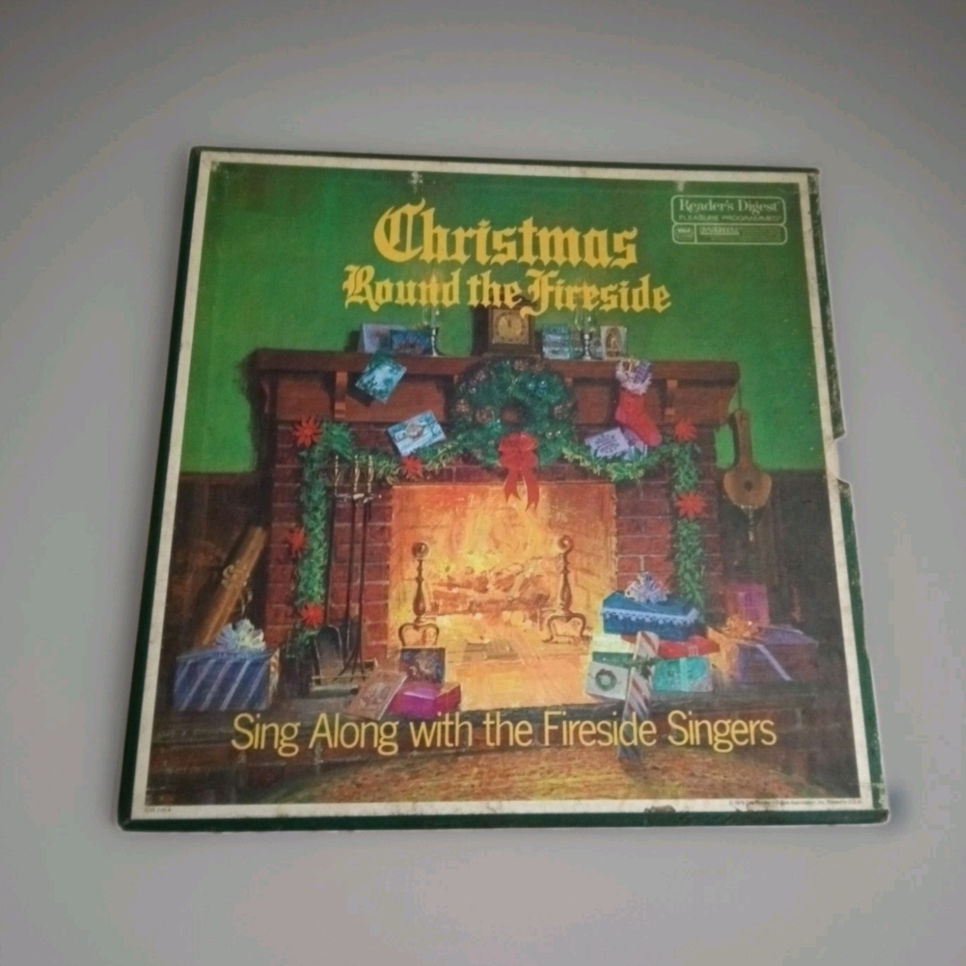 Vintage 1979 Reader’s Digest CHRISTMAS Round the Fireside Vinyl Box Set Complete