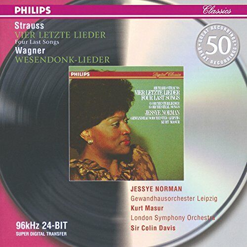 Jessye Norman - Strauss: Four Last Songs; Wagner: Wes... - Jessye Norman CD QLVG