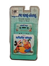 My First Sing-Along Favorite Activity Songs Disney Cassette Tape Songbook - NEW picture