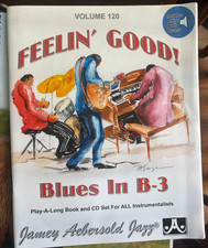 Jamey Aebersold Jazz, Volume 120: Feelin' Good: Blues in B-3 picture