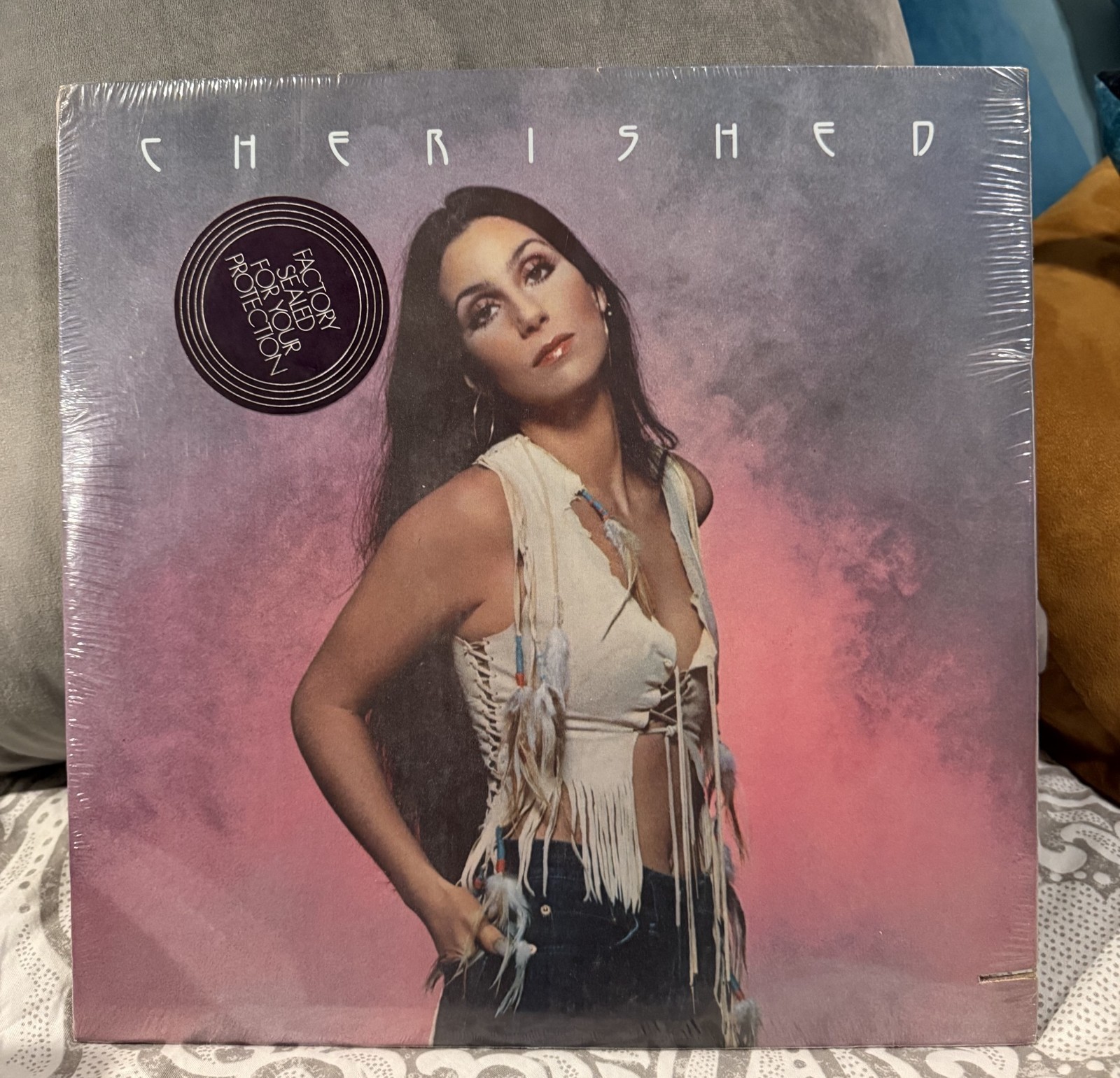 NEW CHER VINYL LP CHERISHED 1977 MEGA RARE SEALED