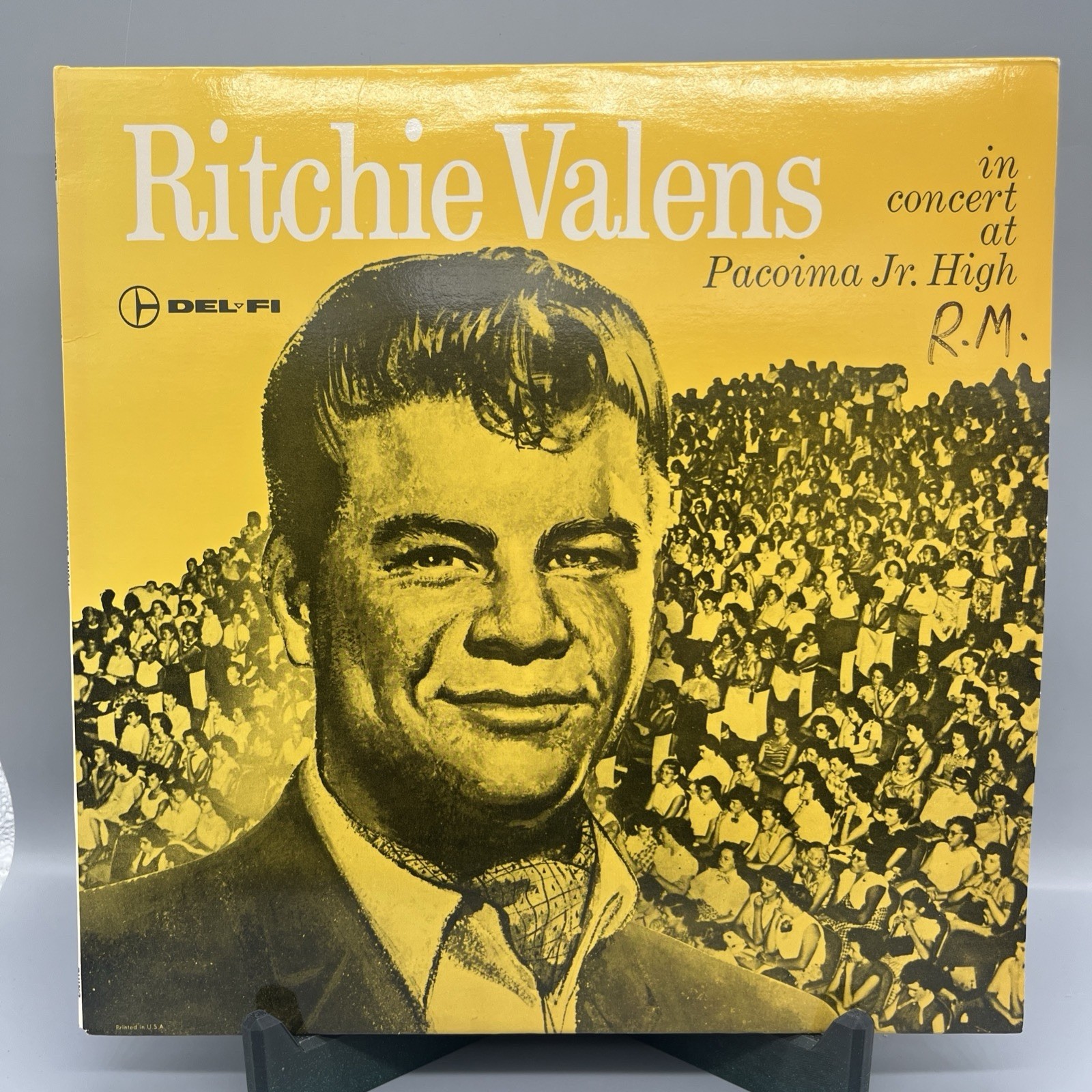 Ritchie Valens ‎– In Concert At Pacoima Jr. High - Del-Fi ‎– RECORD VINYL ALBUM