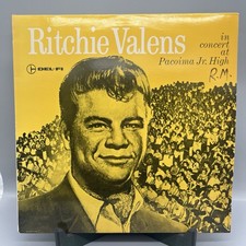 Ritchie Valens ‎– In Concert At Pacoima Jr. High - Del-Fi ‎– RECORD VINYL ALBUM picture