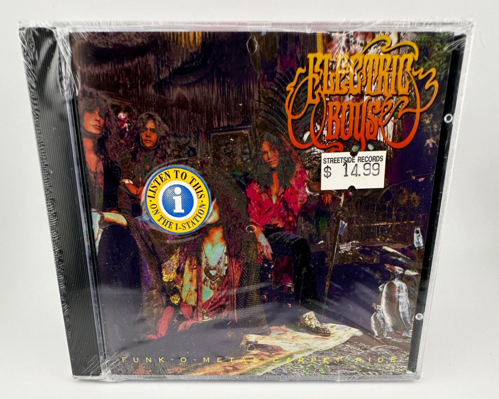 Electric Boys - Funk-O-Metal Carpet Ride [ SUPER RARE NEW CD, 1990 Atco ] SEALED