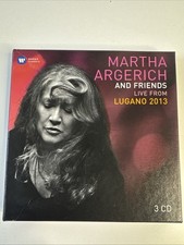 MARTHA ARGERICH AND FRIENDS: LIVE FROM LUGANO 2013 - 3 CD Box Set picture