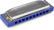 Hohner Pentaharp Harmonica, Key of D Minor, Stainless Steel (M21BX-DM) picture