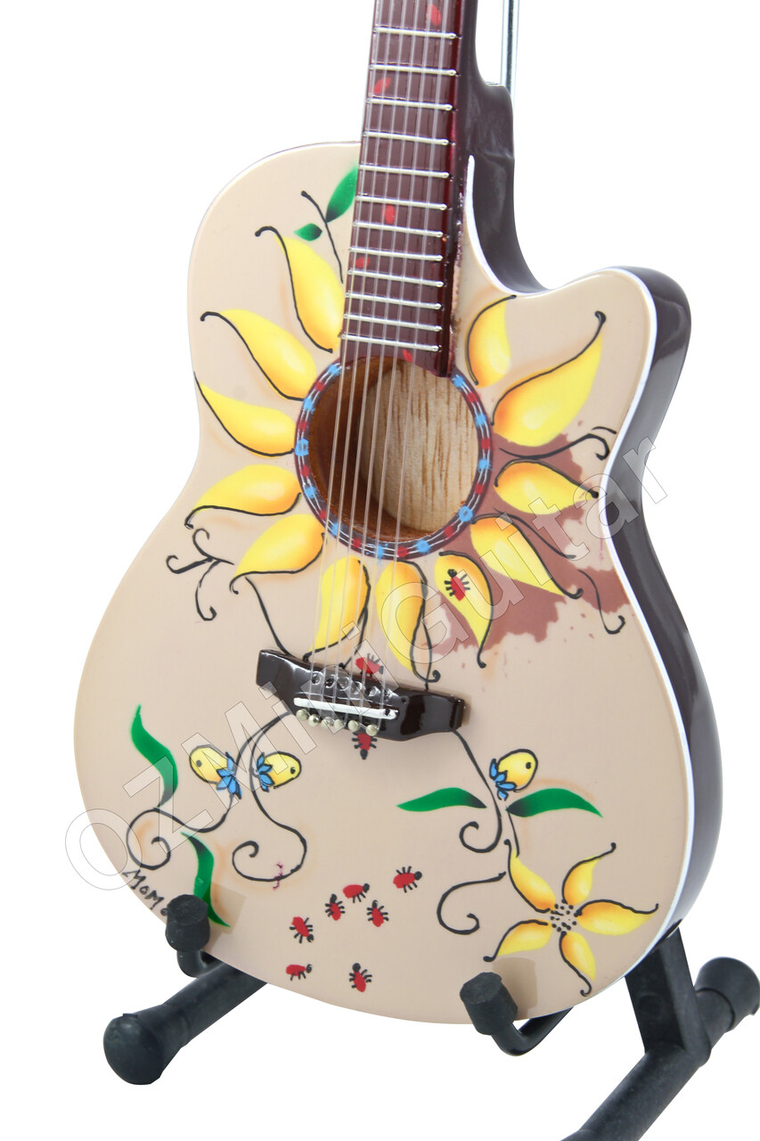 Miniature Acoustic Guitar INDIA ARIE