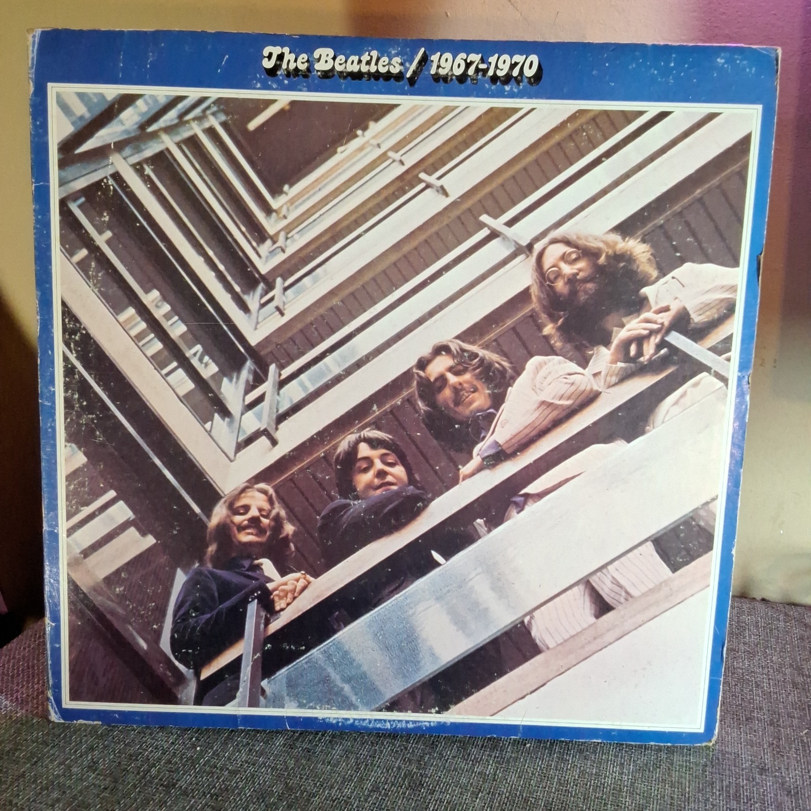 The Beatles-1967-1970 Blue Album-1978 Apple LIMITED  Blue Vinyl 2LP