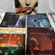 Vintage 1950s Vinyl LP Lot of 5 ALL Original 1st Pressings Mono Jazz Mood OG picture