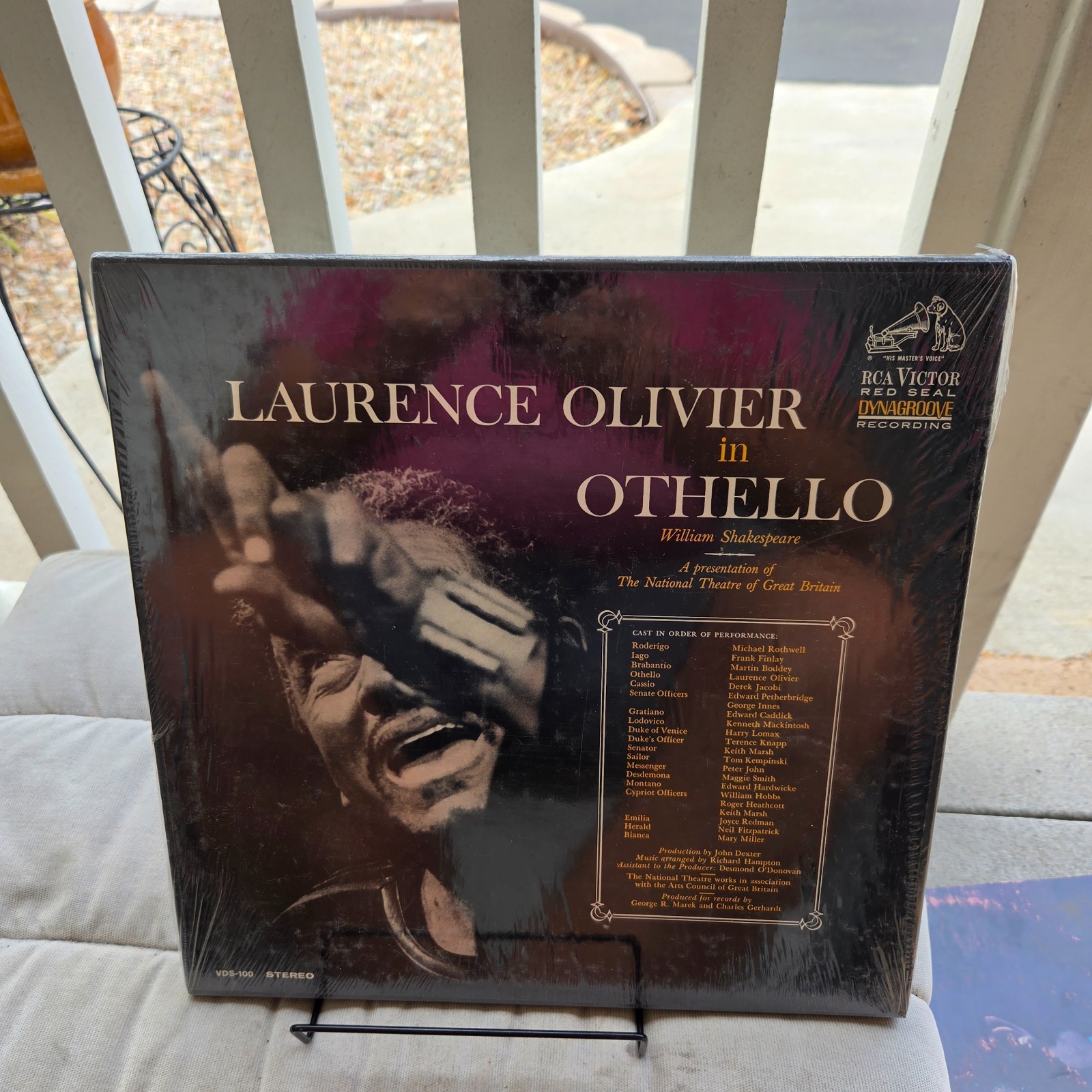Sealed Laurence Olivier – Othello 3xLP Box Set 1964 RCA VDM-100 Shakespeare