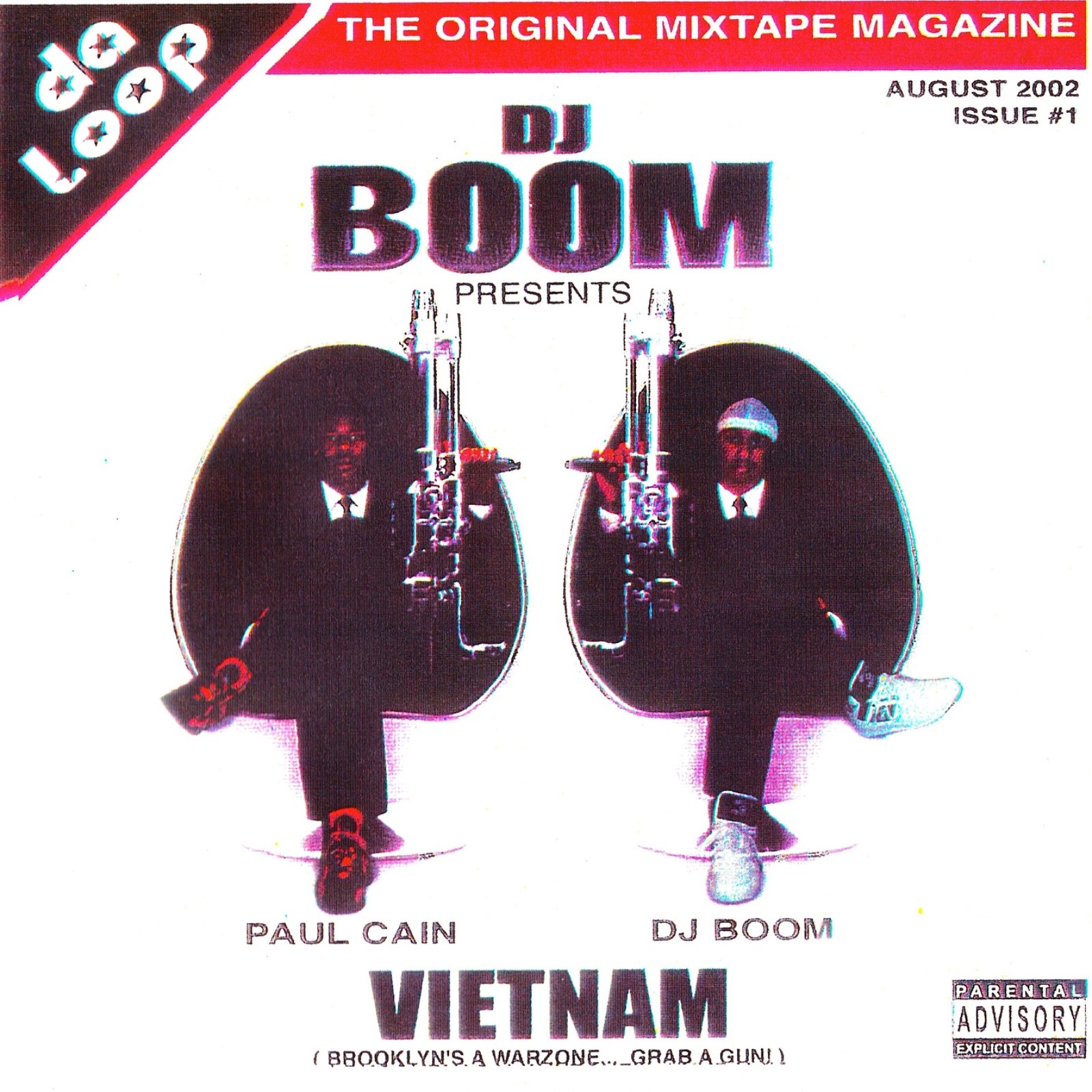 DJ BOOM PAUL CAIN - VIETNAM - OLD SCHOOL RAP HIP HOP MIXTAPE MIX CD