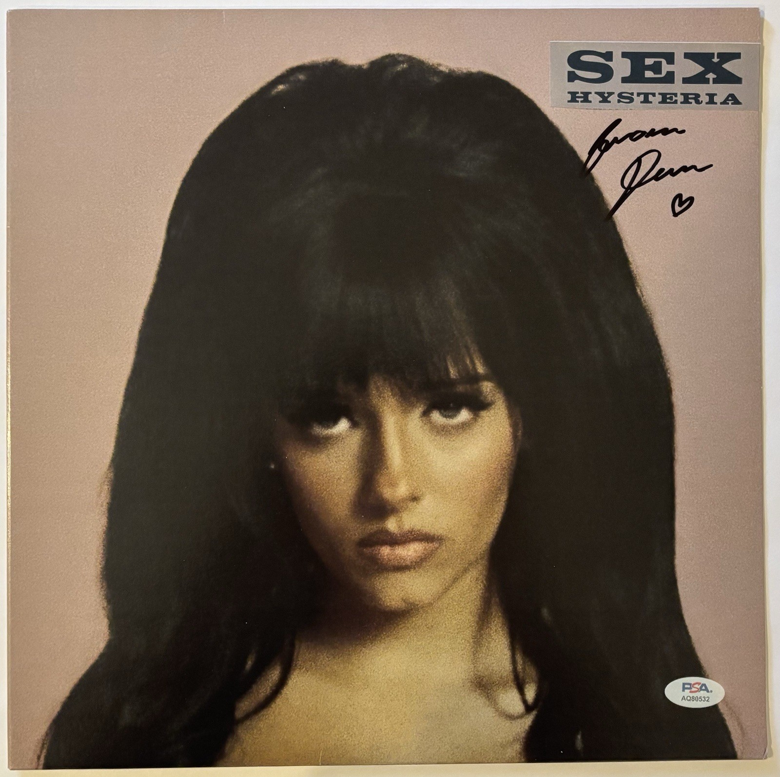 Jessie Murph Autographed/Signed Sex Hysteria Vinyl White Record LP Singer PSA
