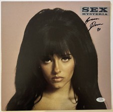 Jessie Murph Autographed/Signed Sex Hysteria Vinyl White Record LP Singer PSA picture