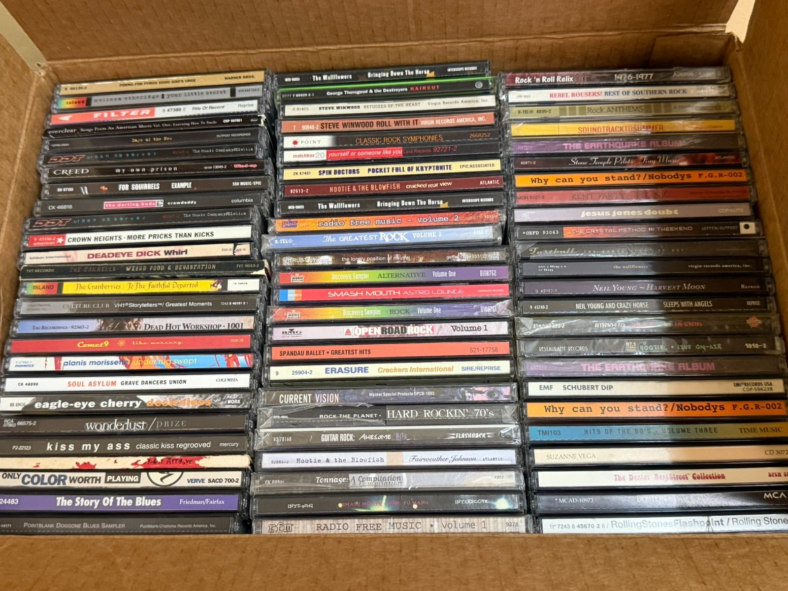 *LOT OF 75 CDS* Alternative/Classic Rock CD Collection GREAT TITLES Creed/STP+
