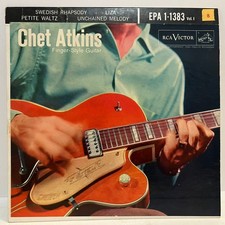 CHET ATKINS - Finger Style Guitar EPA 1-1383 (1956) - 7